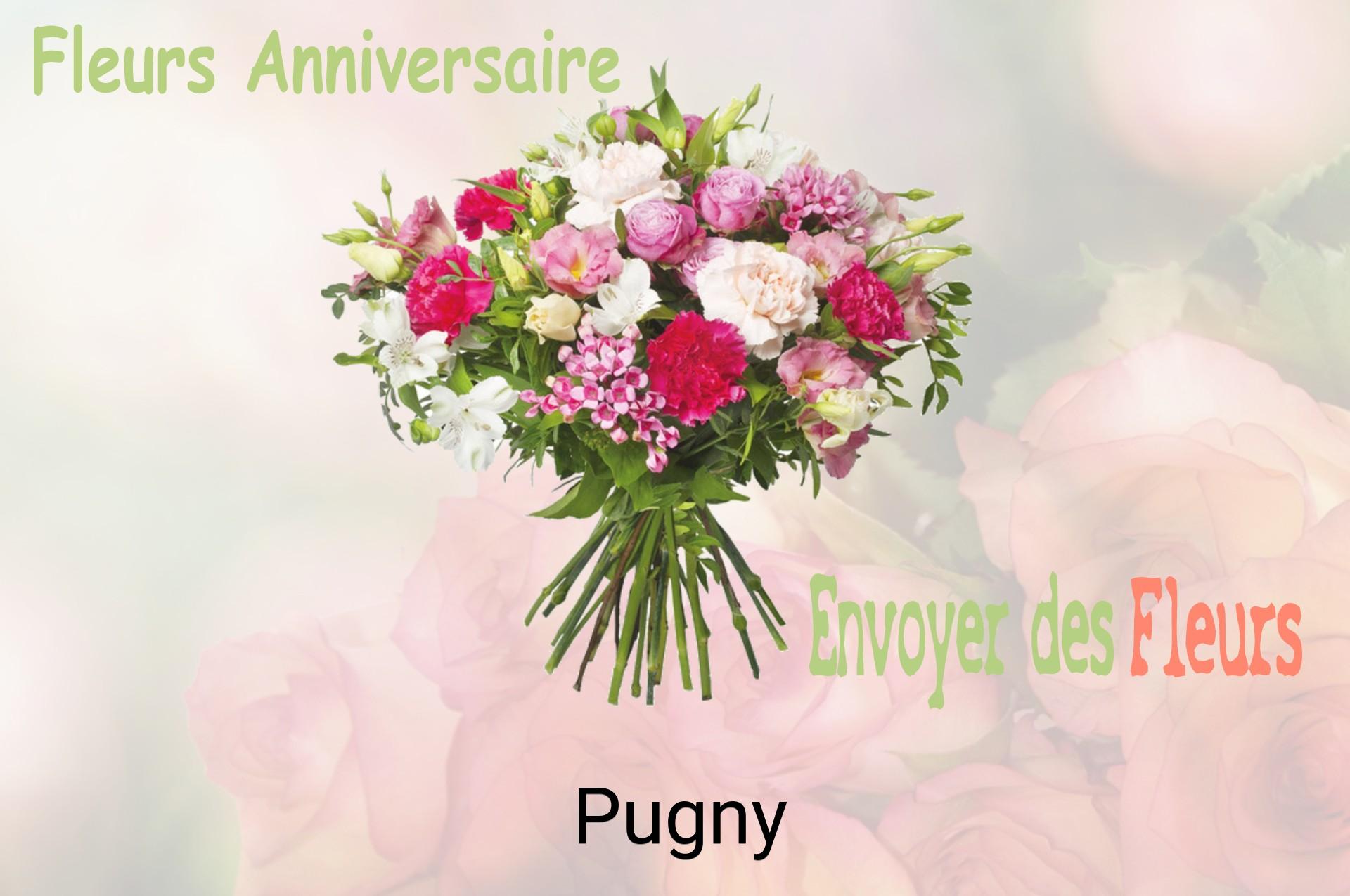 Bouquet de fleurs d’anniversaire livré à Pugny