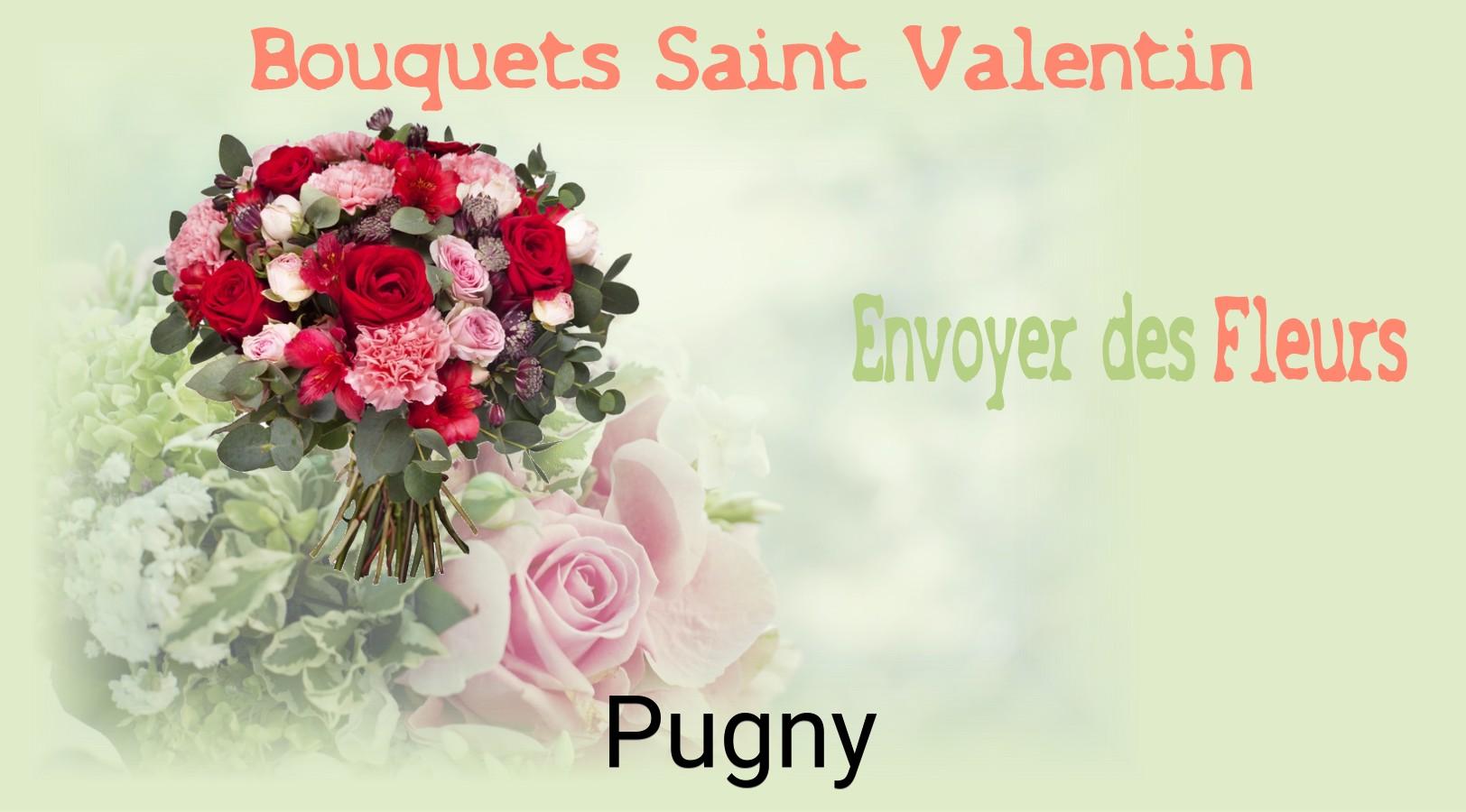 Roses de Saint-Valentin livrées à Pugny